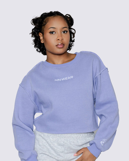 Crop Oversized Sweatshirt